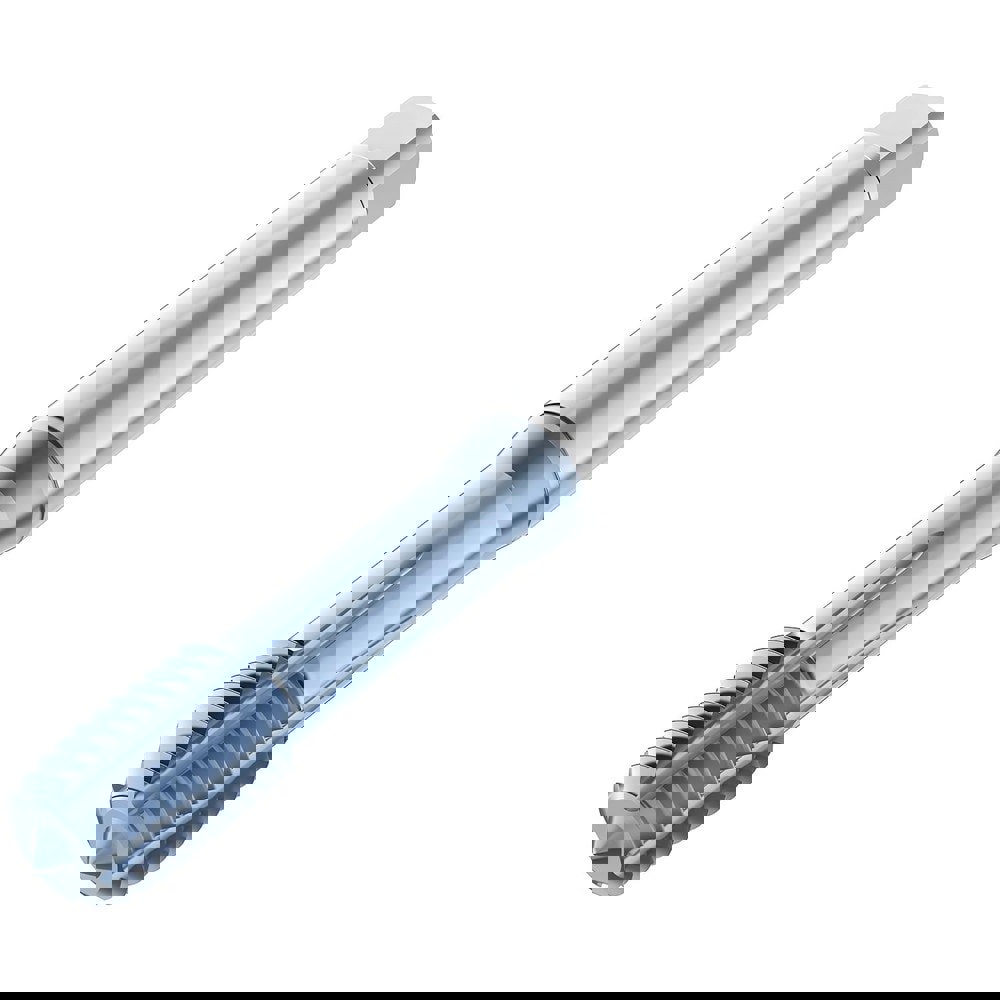 Thread Forming Tap: MF10x1.25 Metric Fine, 6GX Class of Fit, Modified Bottoming, HSS-E-PM, TC Coated