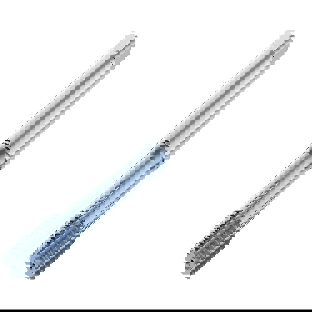 Thread Forming Tap: M8 Metric, 6HX Class of Fit, Bottoming, HSS-E-PM, TC Coated