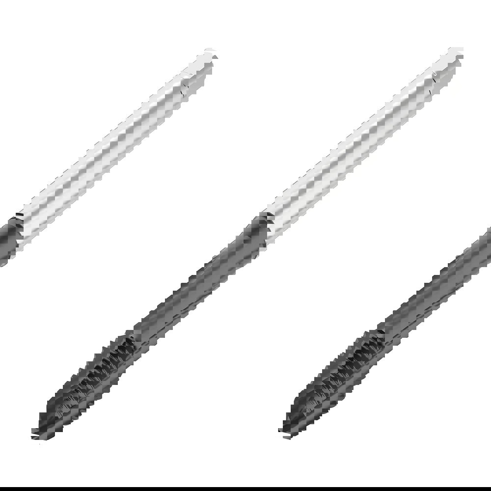 Straight Flute Taps; Tap Type: Machine ; Overall Length (mm): 57.2000 ; Thread Size (mm): M2.5 ; Thread Standard: Metric ; Chamfer: Modified Bottoming ; Material: HSS-E-PM