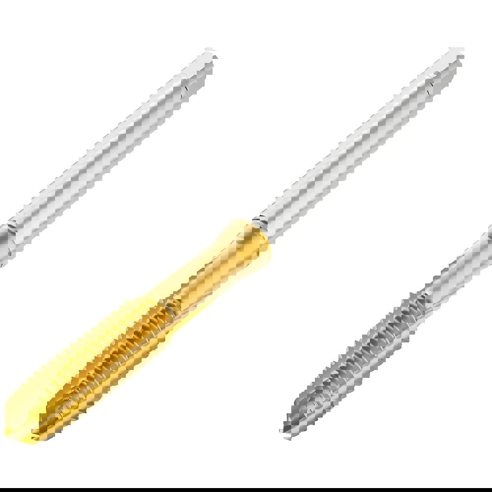 Straight Flute Taps; Tap Type: Machine ; Thread Size (Inch): 6-32 ; Overall Length (mm): 57.4000 ; Thread Standard: UNC ; Chamfer: Modified Bottoming ; Material: HSS-E