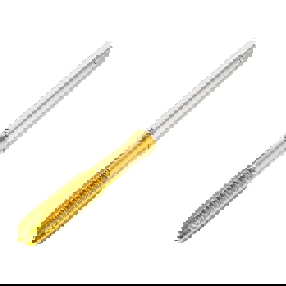 Straight Flute Taps; Tap Type: Machine ; Overall Length (mm): 93.3000 ; Thread Size (mm): M8 ; Thread Standard: Metric ; Chamfer: Modified Bottoming ; Material: HSS-E