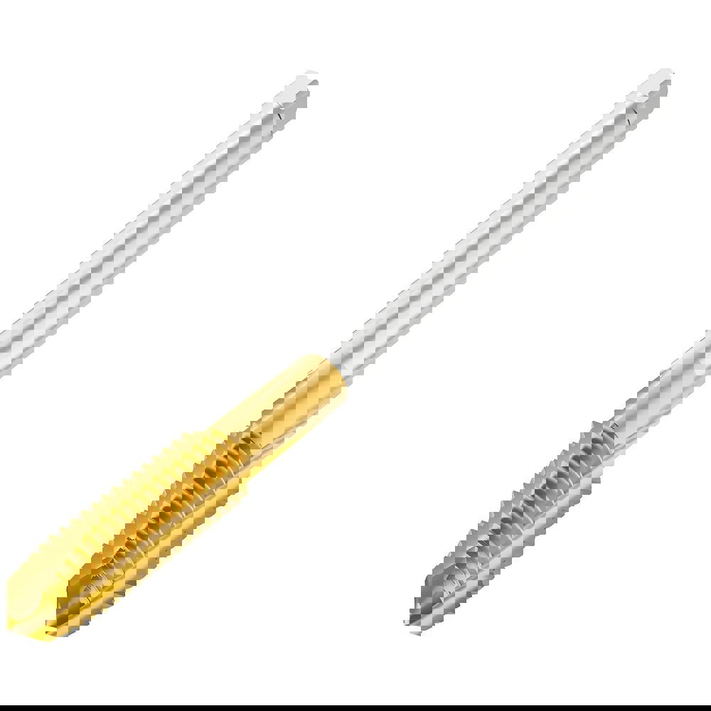 Straight Flute Taps; Tap Type: Machine ; Overall Length (mm): 57.2000 ; Thread Size (mm): M3 ; Thread Standard: Metric ; Chamfer: Modified Bottoming ; Material: HSS-E