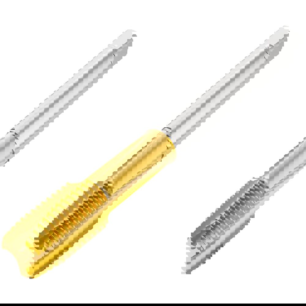 Straight Flute Taps; Tap Type: Machine ; Overall Length (mm): 100.0000 ; Thread Size (mm): MF14x1.5 ; Thread Standard: Metric Fine ; Chamfer: Modified Bottoming ; Material: HSS-E