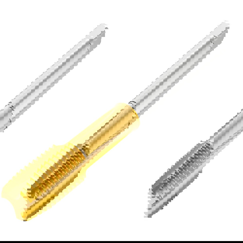 Straight Flute Taps; Tap Type: Machine ; Thread Size (Inch): 1-12 ; Overall Length (mm): 140.0000 ; Thread Standard: UNF ; Chamfer: Modified Bottoming ; Material: HSS-E