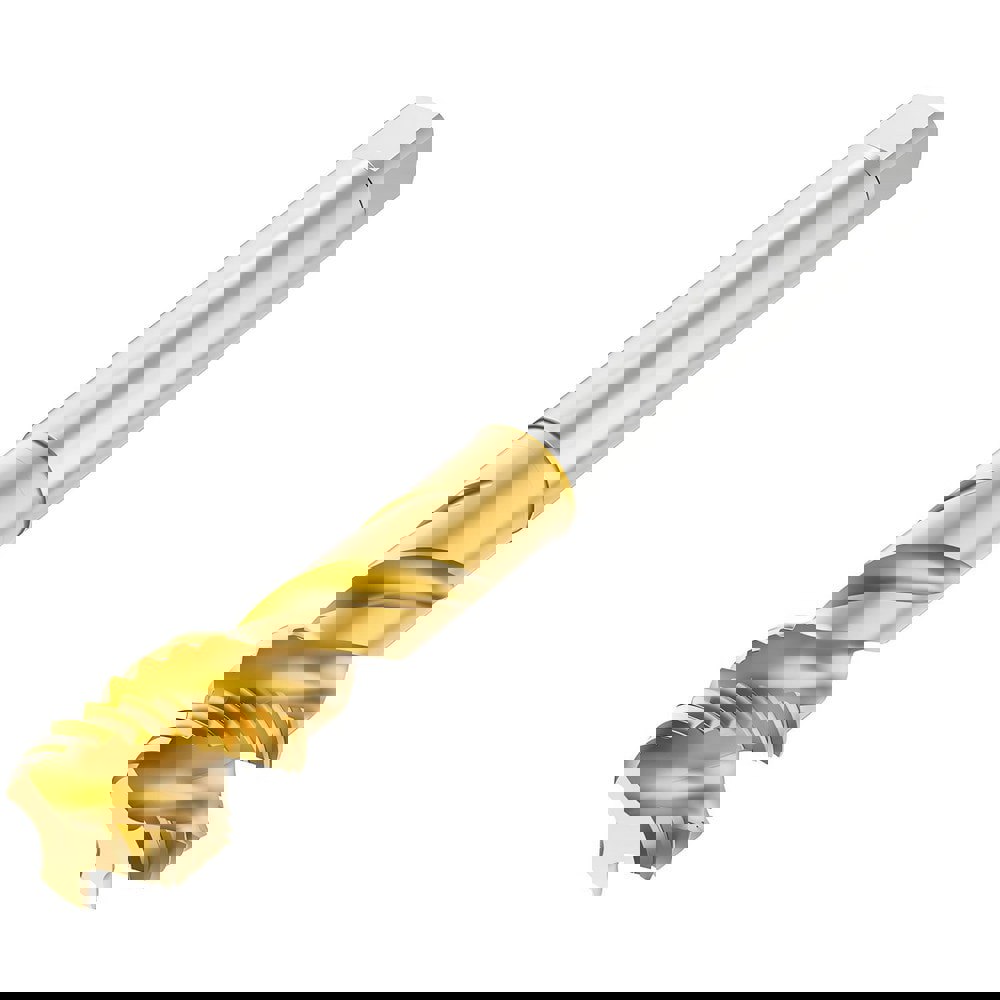 Spiral Flute Taps; Thread Size (mm): MF16x1.5 ; Thread Standard: Metric Fine ; Chamfer: Modified Bottoming ; Material: HSS-E ; Class Of Fit: 6H ; Coating/Finish: TN
