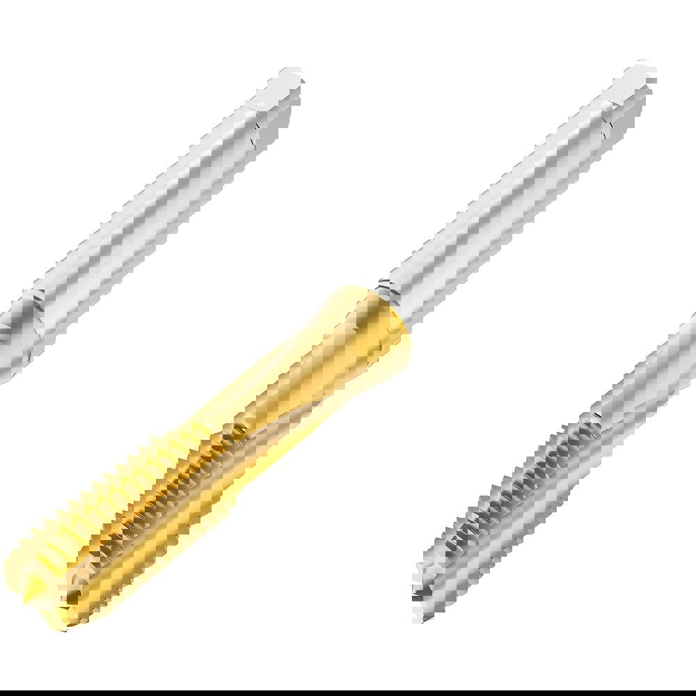 Straight Flute Taps; Tap Type: Machine ; Overall Length (mm): 91.7000 ; Thread Size (mm): M9 ; Thread Standard: Metric ; Chamfer: Semi-Bottoming ; Material: HSS-E