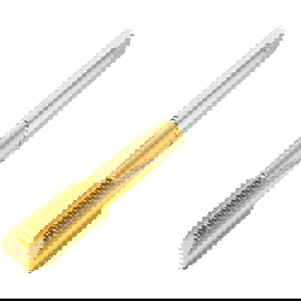 Straight Flute Taps; Tap Type: Machine ; Overall Length (mm): 110.0000 ; Thread Size (mm): M16 ; Thread Standard: Metric ; Chamfer: Semi-Bottoming ; Material: HSS-E