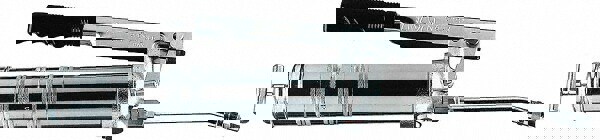 Pneumatic Grease Gun: 7,000 psi, 14.5 oz Cartridge