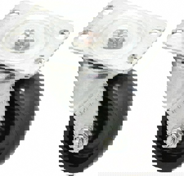 Swivel Top Plate Caster: Polyolefin, 2