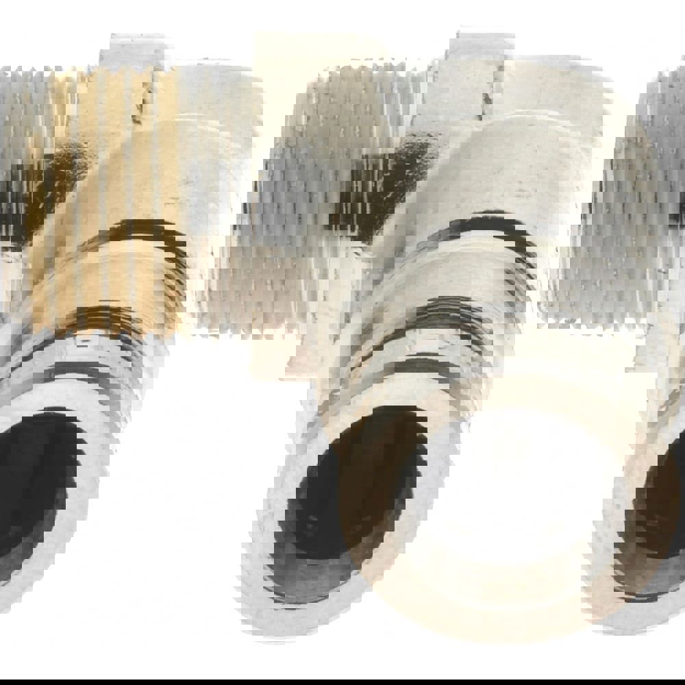 Push-To-Connect Tube to Male & Tube to Male BSPT Tube Fitting: Elbow Adapter, 1/8