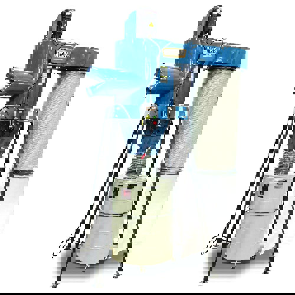 Dust, Mist & Fume Collectors; Filter Bag Rating (Micron): 1.00 ; Air Flow Volume (CFM): 3600.00 ; Sound Level Rating (dB): 88