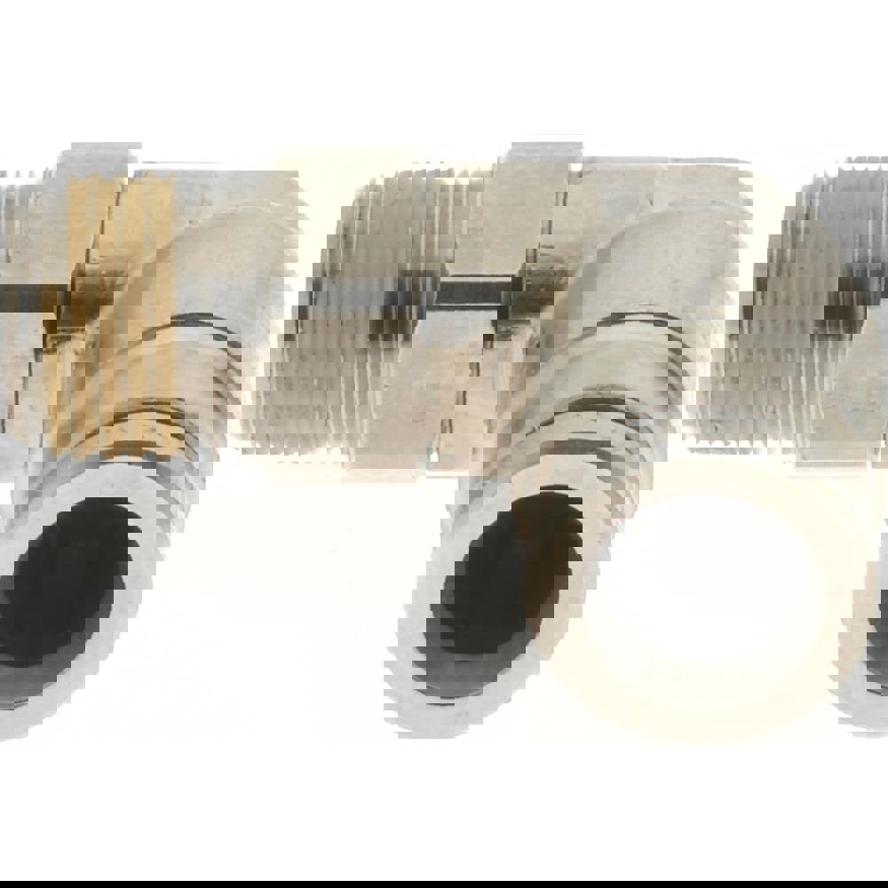 Push-To-Connect Tube to Male & Tube to Male BSPT Tube Fitting: 90 &deg; Swivel Elbow Adapter, 1/8