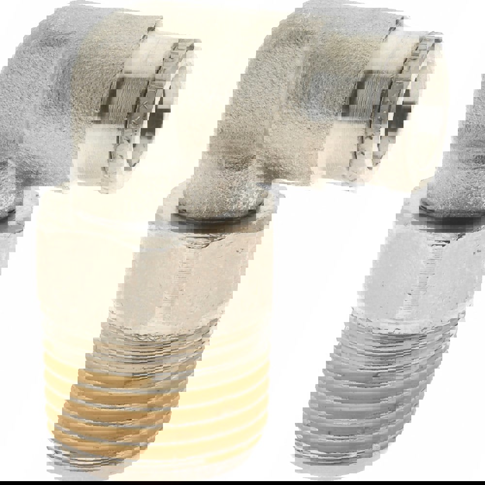 Push-To-Connect Tube to Male & Tube to Male BSPT Tube Fitting: 3/8