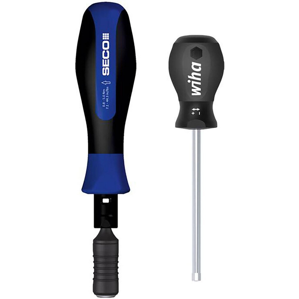 Keys & Drivers For Indexables; Product Type: Variable Torque Driver Handle ; Drive Type: Hex ; Toolholder Style Compatibility: R220 ; Fastener Type: Bolt ; Hex Size (Inch): 1/4 ; Series: 1/4HEX