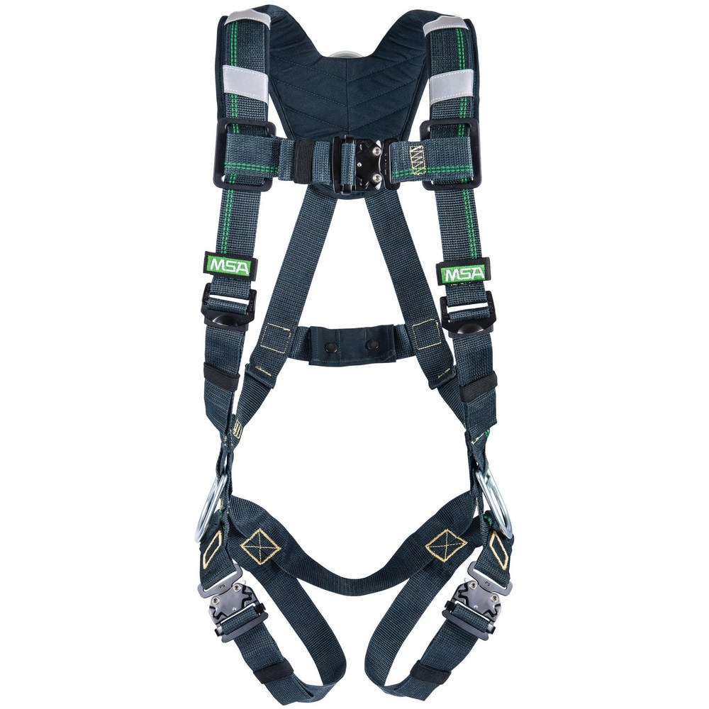 Harnesses; Harness Protection Type: Arc Flash ; Type: Full Body Harness ; Harness Application: Confined Space; General Industry ; Size: 2X-Large ; Number of D-Rings: 4 ; D Ring Location: Back & Hips; Hip