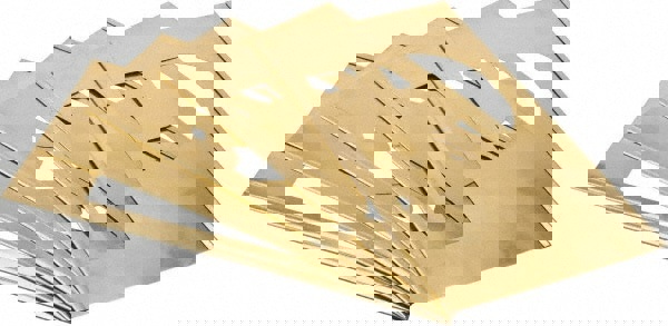 33 Piece, 8 Inch Character Size, Brass Stencil