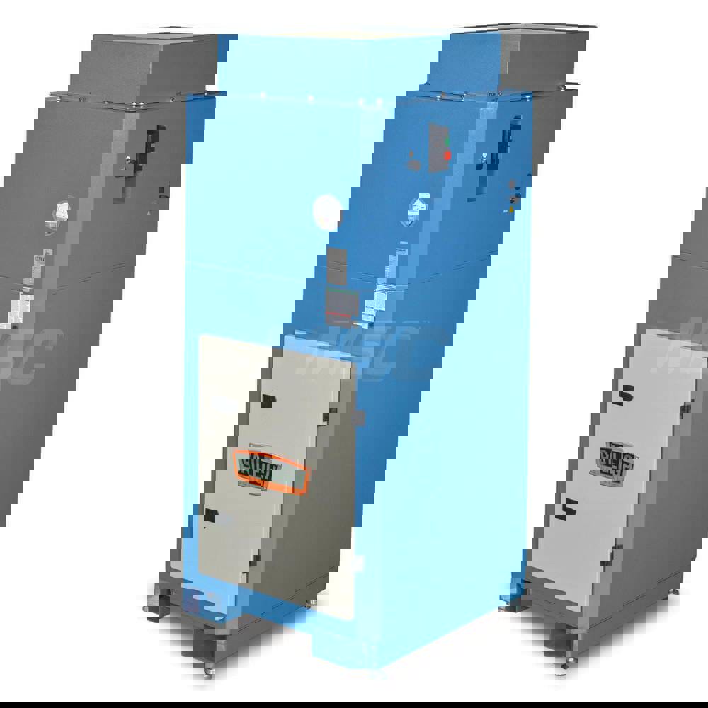 Dust, Mist & Fume Collectors; Filter Bag Rating (Micron): 5.00 ; Air Flow Volume (CFM): 2340.00 ; Sound Level Rating (dB): 78