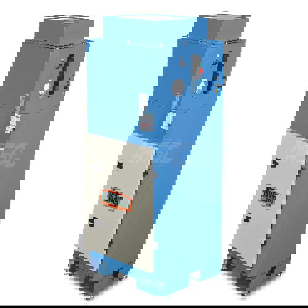 Dust, Mist & Fume Collectors; Filter Bag Rating (Micron): 5.00 ; Air Flow Volume (CFM): 1100.00 ; Sound Level Rating (dB): 75