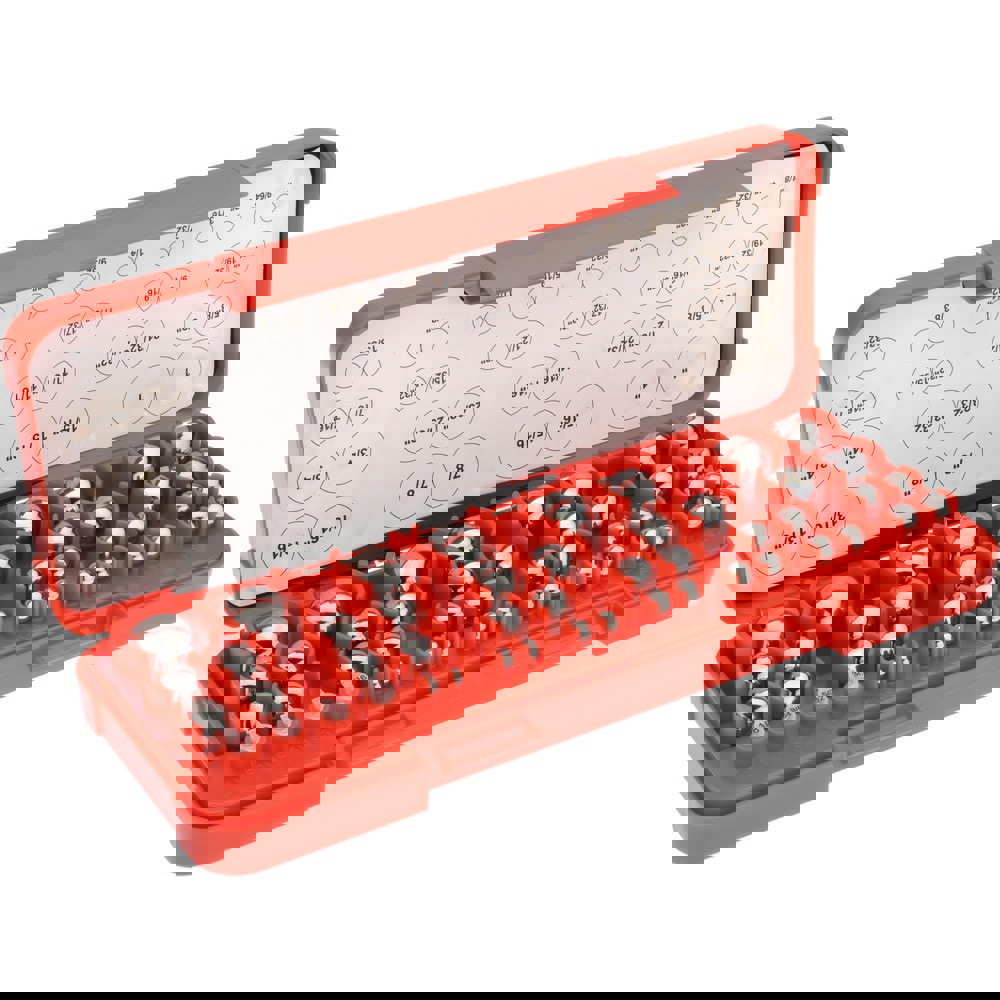 1/8 to 1 Inch Diameter, Chrome Steel, Gage Ball Set