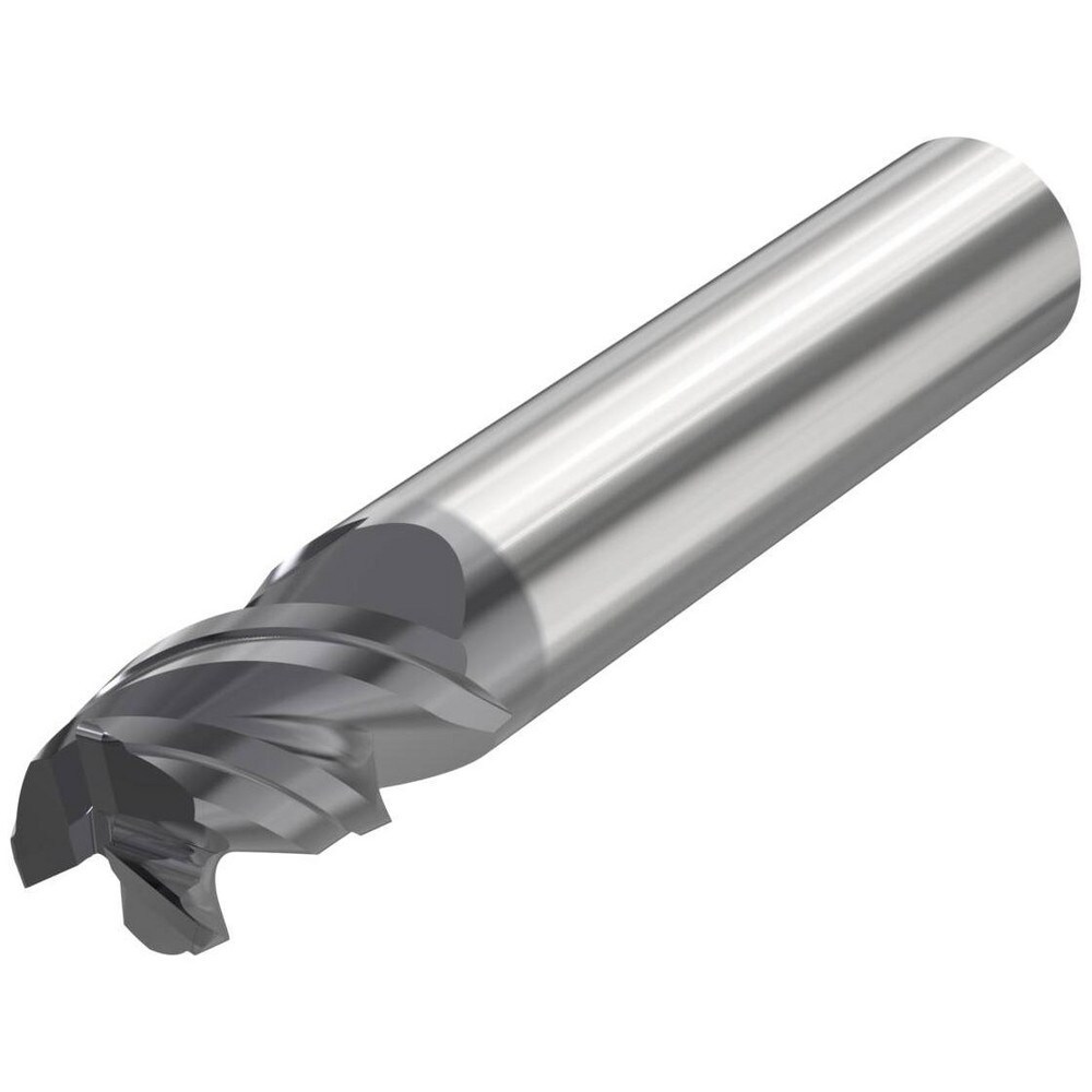 Corner Radius & Corner Chamfer End Mills; Mill Diameter (mm): 12.00 ; Number Of Flutes: 3 ; Length of Cut (mm): 15.00 ; Single Or Double End: Single ; End Mill Material: Solid Carbide ; Chipbreaker: No