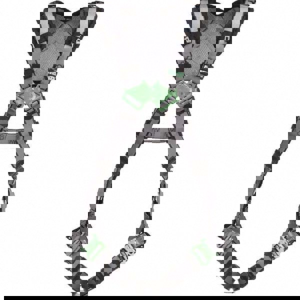 Fall Protection Harnesses: 400 Lb, Vest Style, Size X-Small, Polyester