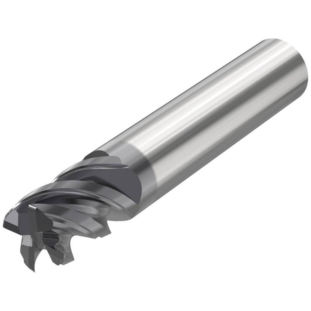 Corner Radius & Corner Chamfer End Mills; Mill Diameter (mm): 6.00 ; Number Of Flutes: 4 ; Length of Cut (mm): 8.00 ; Single Or Double End: Single ; End Mill Material: Solid Carbide ; Chipbreaker: No