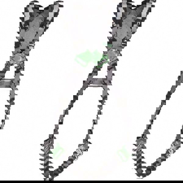 Fall Protection Harnesses: 400 Lb, Vest Style, Size Standard, Polyester