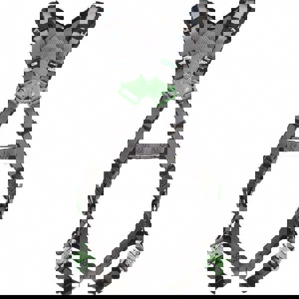 Fall Protection Harnesses: 400 Lb, Vest Style, Size X-Small, Polyester