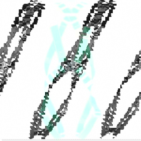 Fall Protection Harnesses: 400 Lb, Vest Style, Size X-Small, Polyester