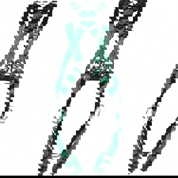 Fall Protection Harnesses: 400 Lb, Vest Style, Size X-Small, Polyester