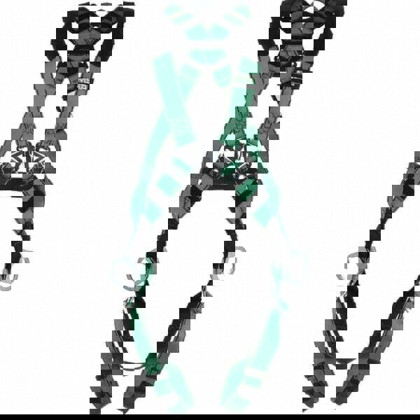 Fall Protection Harnesses: 400 Lb, Vest Style, Size Standard, Polyester