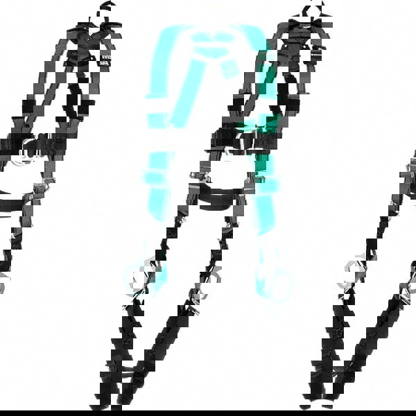 Fall Protection Harnesses: 400 Lb, Vest Style, Size Standard, Polyester