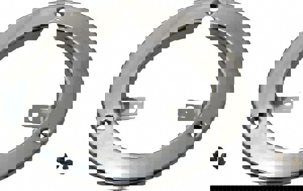 1/4 Thread, Stainless Steel Case Material, Front Flange Pressure Gauge Mounting Kit