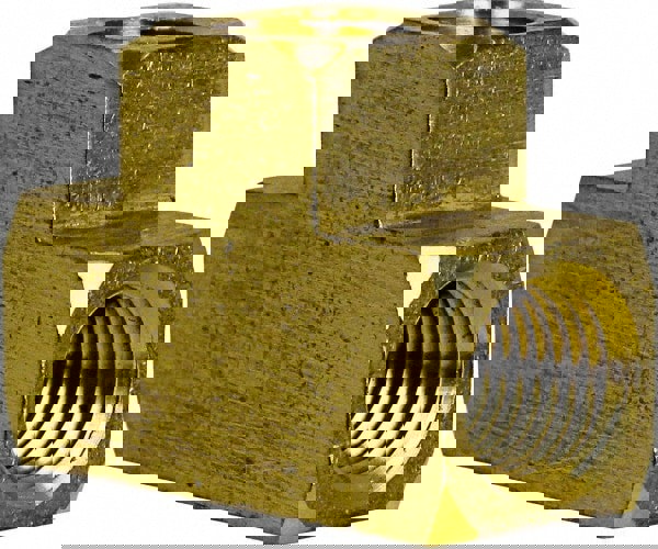 Industrial Pipe Female Tee: 1/8