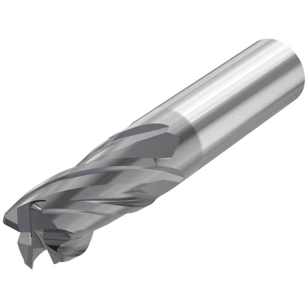 Corner Radius & Corner Chamfer End Mills; Mill Diameter (Inch): 5/8 ; Mill Diameter (Decimal Inch): 0.6250 ; Number Of Flutes: 4 ; Length of Cut (Inch): 1-1/4 ; Single Or Double End: Single ; End Mill Material: Solid Carbide