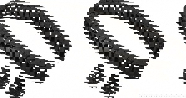 3 Ft. Long, Igumid G, Fixed Open Cable and Hose Carrier