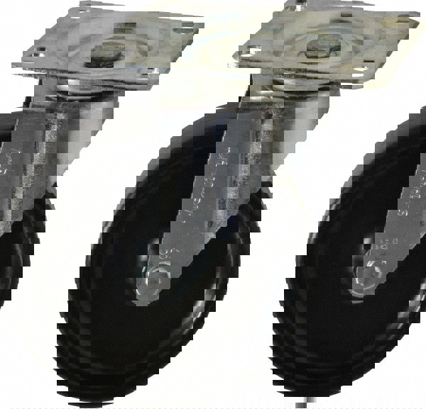 Swivel Top Plate Caster: Polyolefin, 4