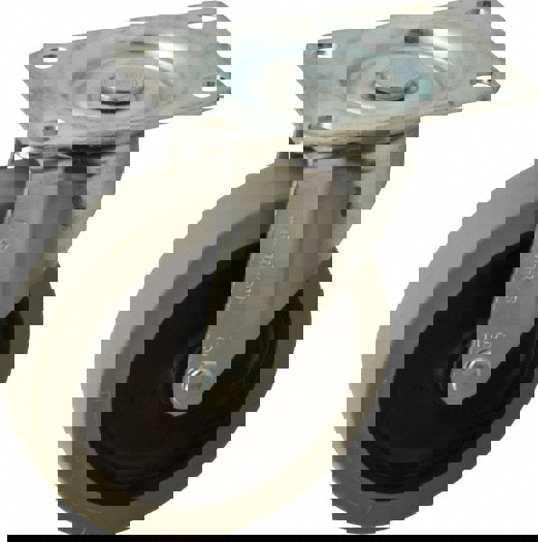 Swivel Top Plate Caster: Polyurethane, 4