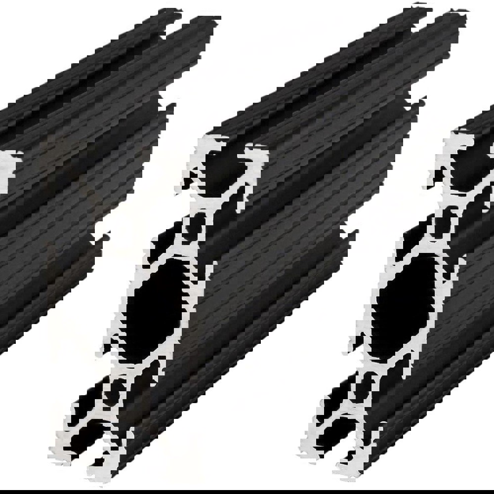 Framing; Frame Type: T-Slotted ; Duty Grade: Standard-Duty ; Material: Aluminum Alloy ; Slot Location: Sextet ; Overall Length (Inch): 120 ; Overall Height (Inch): 2