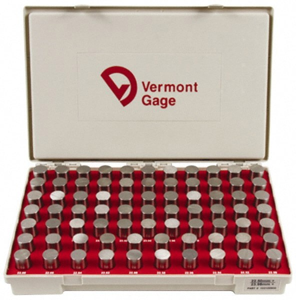 Class ZZ Plug Gage Set: 22.5 to 23.98 mm Range, 75 Pc