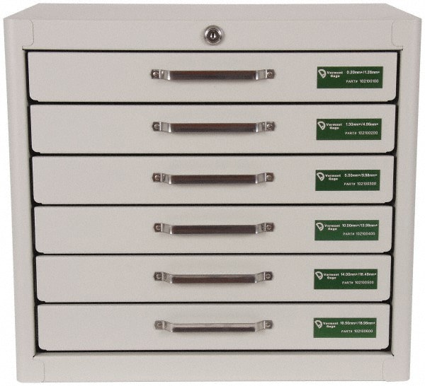 Class ZZ Plug Gage Set: 0.2 to 18.98 mm Range, 940 Pc