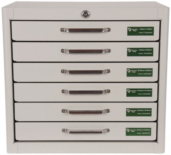 Class ZZ Plug Gage Set: 1.3 to 20.98 mm Range, 985 Pc