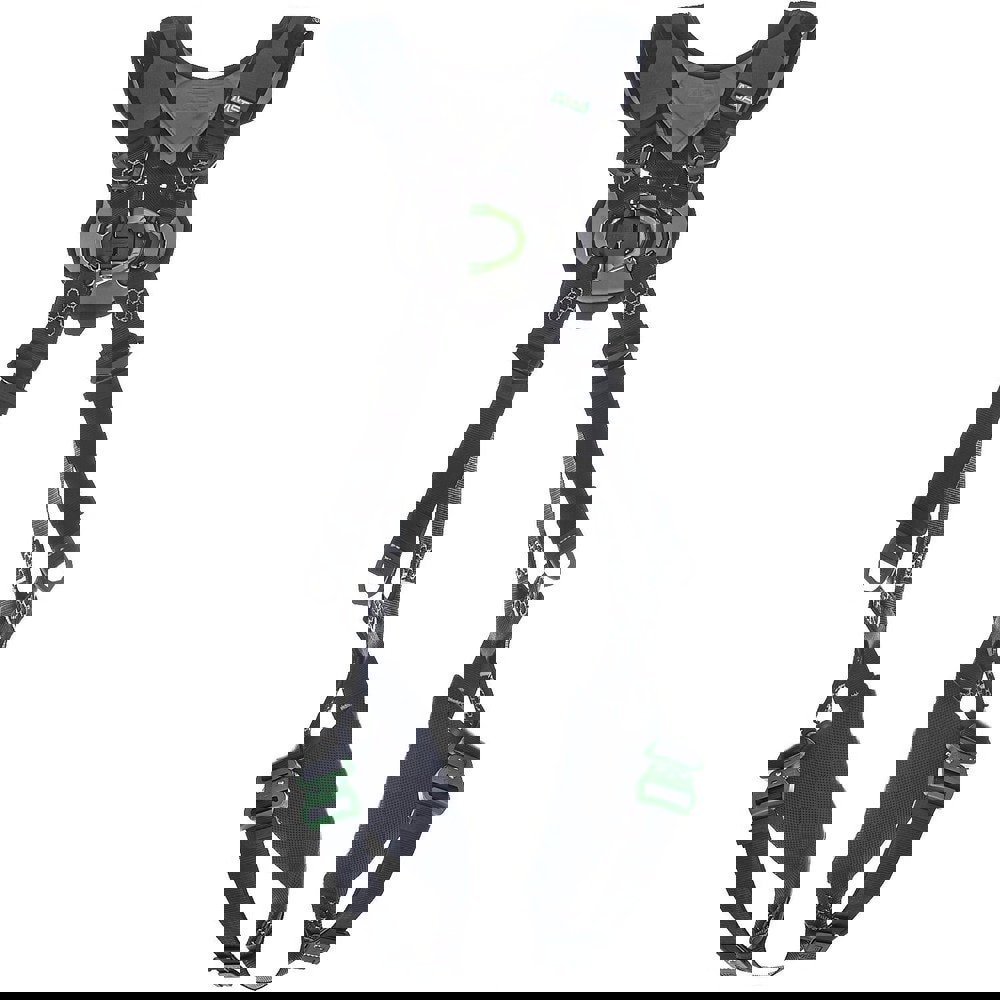 Harnesses; Harness Protection Type: Personal Fall Protection ; Type: Full Body ; Harness Application: Confined Space; General Industry; General Purpose ; Size: Medium; Standard ; Number of D-Rings: 2 ; D Ring Location: Back; Front