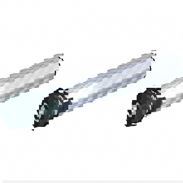 Collet Chuck: 0.51 to 12.7 mm Capacity, ER Collet, Straight Shank