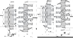 Modular Lathe Adapter/Mount: Neutral Cut, KM63 Modular Connection