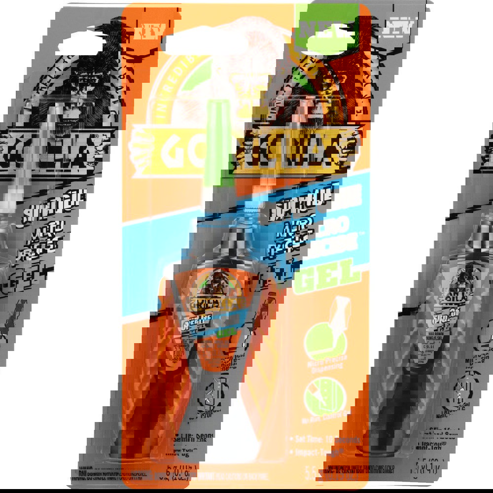 Glue; Glue Type: Super Glue ; Container Size: 5.5 g ; Container Type: Cartridge ; Working Time: Instant ; Color: Clear ; Full Cure Time (Hours): 24.00