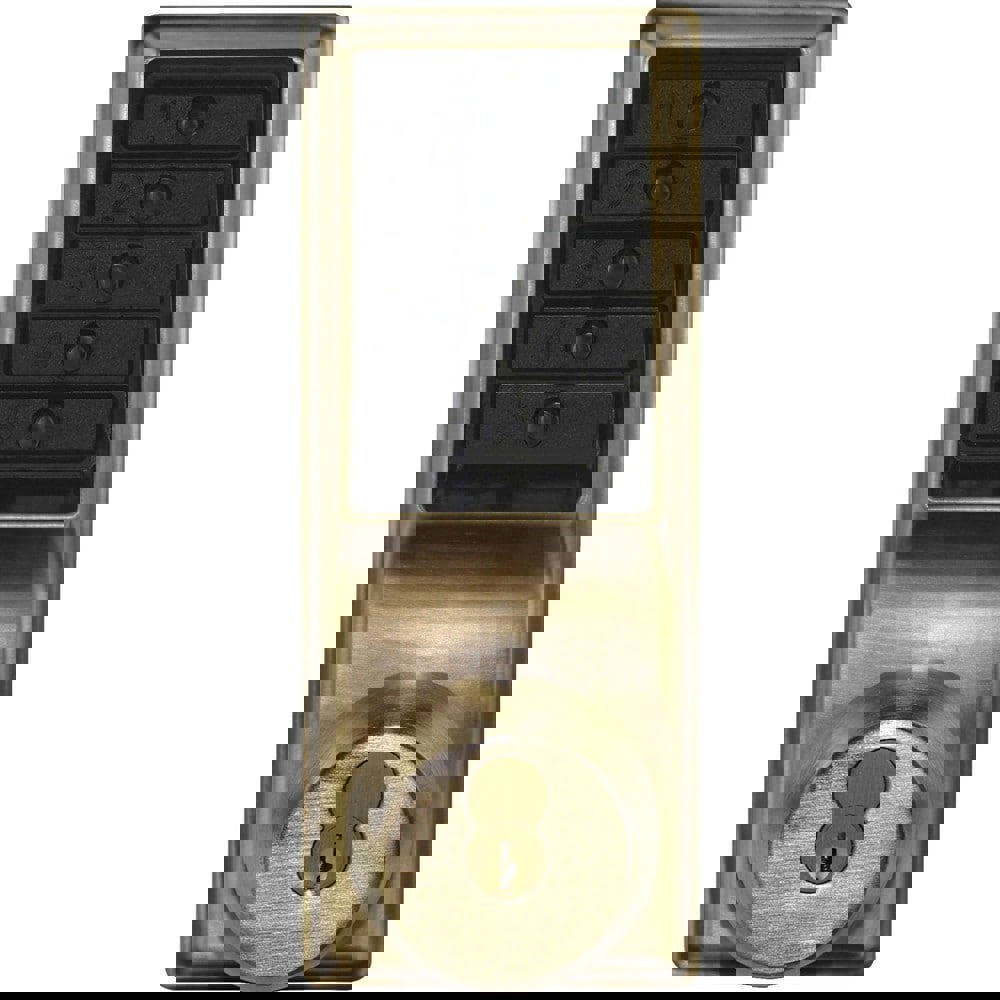 Knob Locksets; Type: Entrance ; Key Type: Keyed Different ; Material: Metal ; Finish/Coating: Antique Brass ; Compatible Door Thickness: 1-3/8