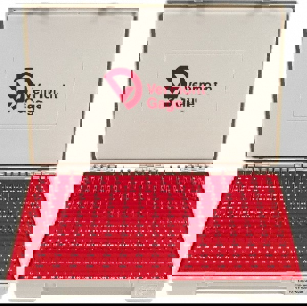 Class ZZ Plug Gage Set: 1.3 to 4.98 mm Range, 185 Pc