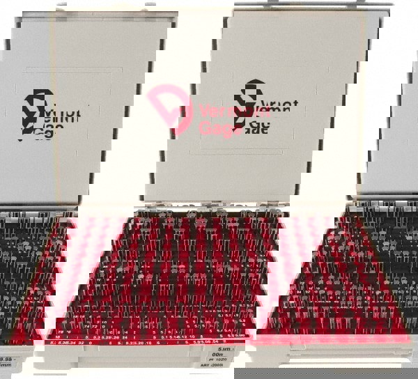 Class ZZ Plug Gage Set: 5 to 9.98 mm Range, 250 Pc