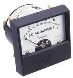 Analog, AC Voltmeter, Panel Meter